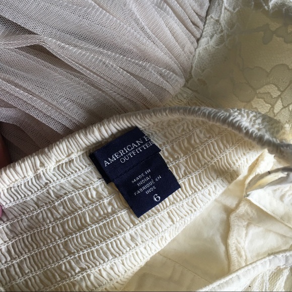 American eagle Nude Tulle dress - Picture 7 of 7